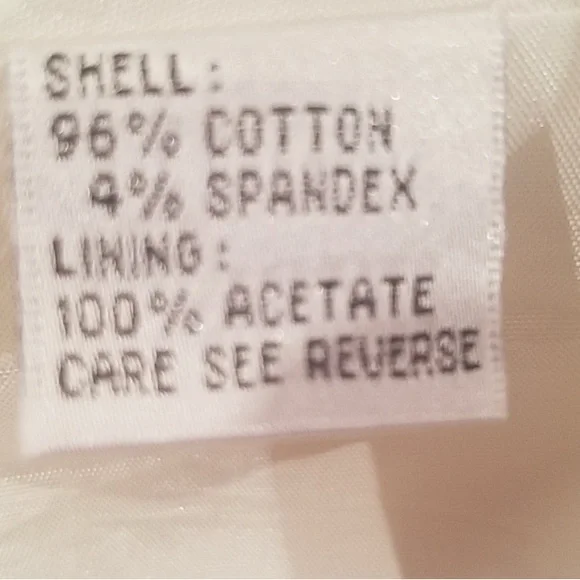 Carmen Marc Valvo Cream Sundress with Spaghetti Straps - Picture 7 of 9